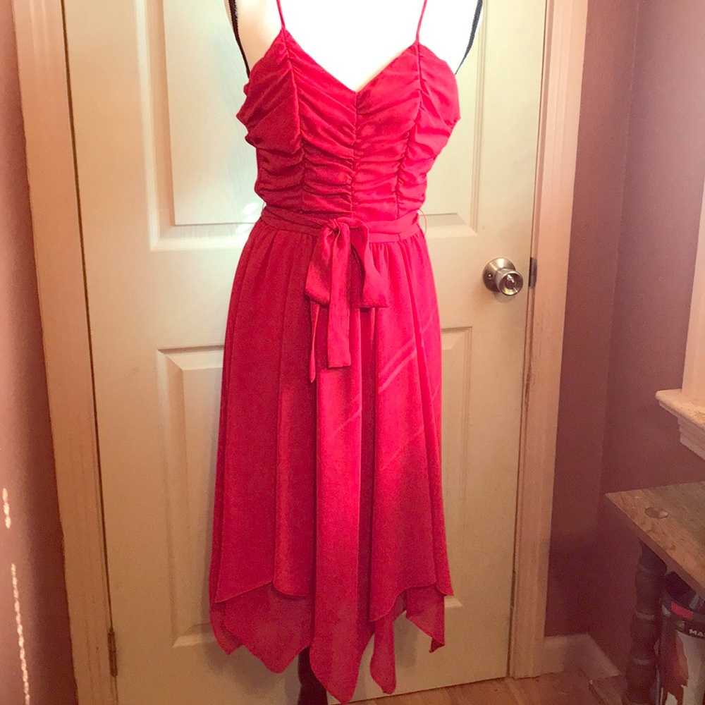 Vintage Red Party Dress